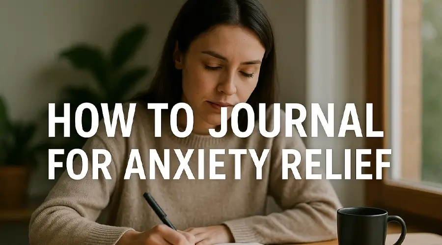 How to Journal for Anxiety Relief