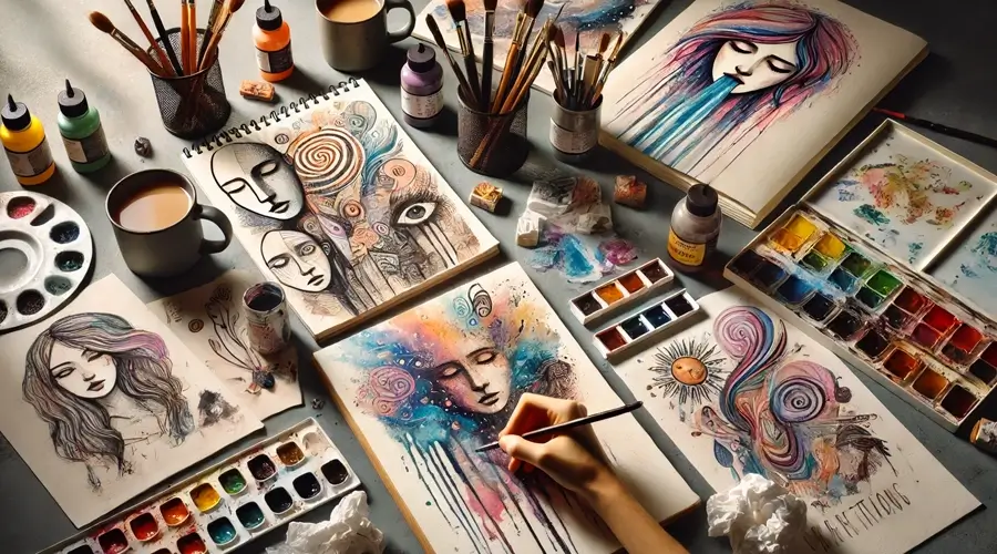  Visual Journaling: Expressing Through Art