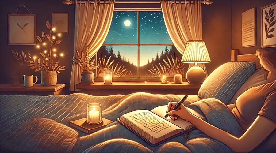 Journaling Before Bed - Writing Before Bed