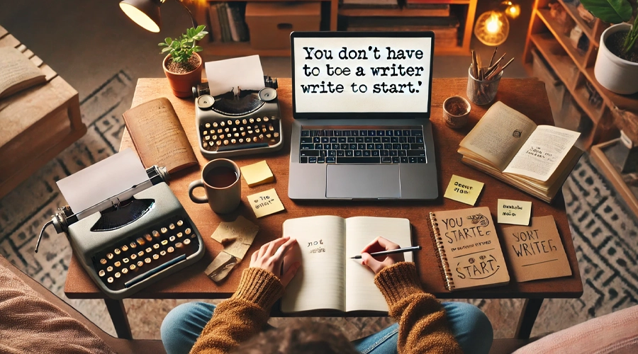 You Don’t Have to Be a Writer to Start
