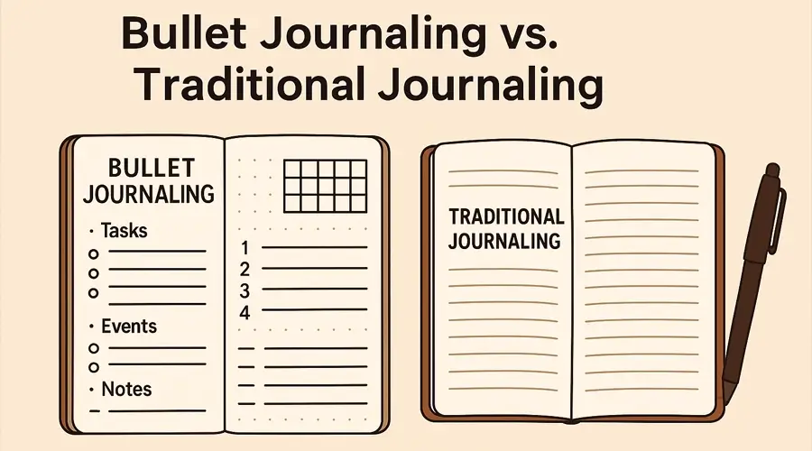 Bullet Journaling vs. Traditional Journaling: Which One Is Right for You?
