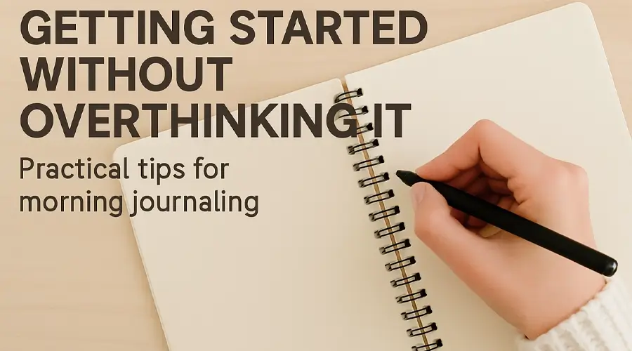 Getting Started Without Overthinking It