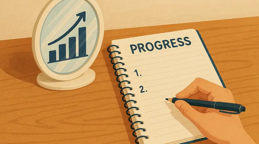 Visualizing Progress: Your Journal as a Feedback Mirror