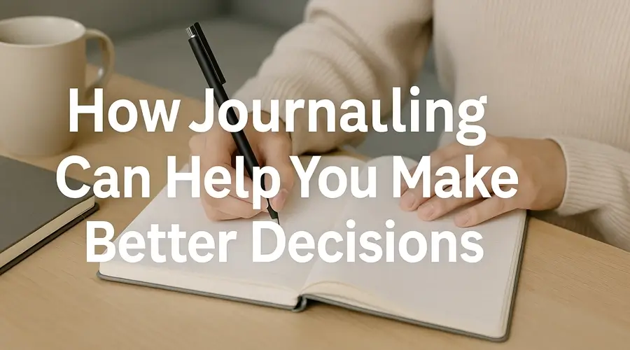 How Journaling Can Help You Make Better Decisions