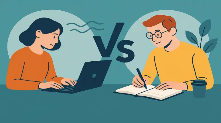 Digital vs. Paper: Which Is More Mindful?